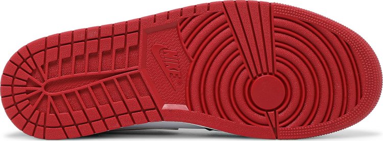 Nike Air Jordan 1 Mid 'Black Gym Red'