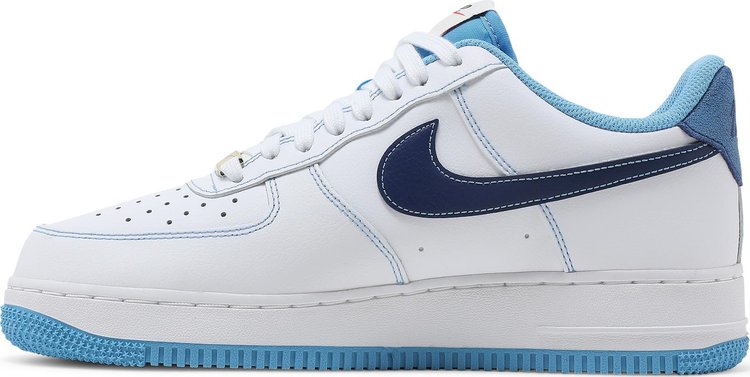 Nike Air Force 1 '07 'First Use - White University Blue'